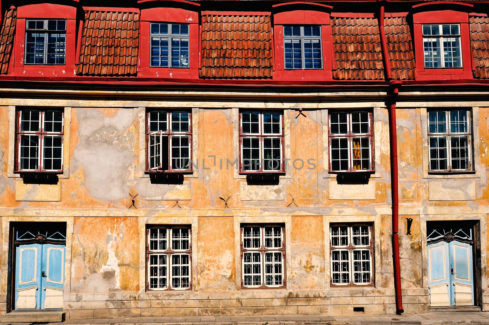 Old architecture. Historical centre of Tallinn