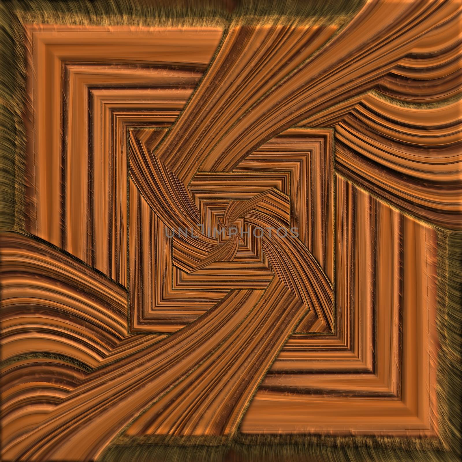 Luxury background with embossed pattern on wood by stocklady