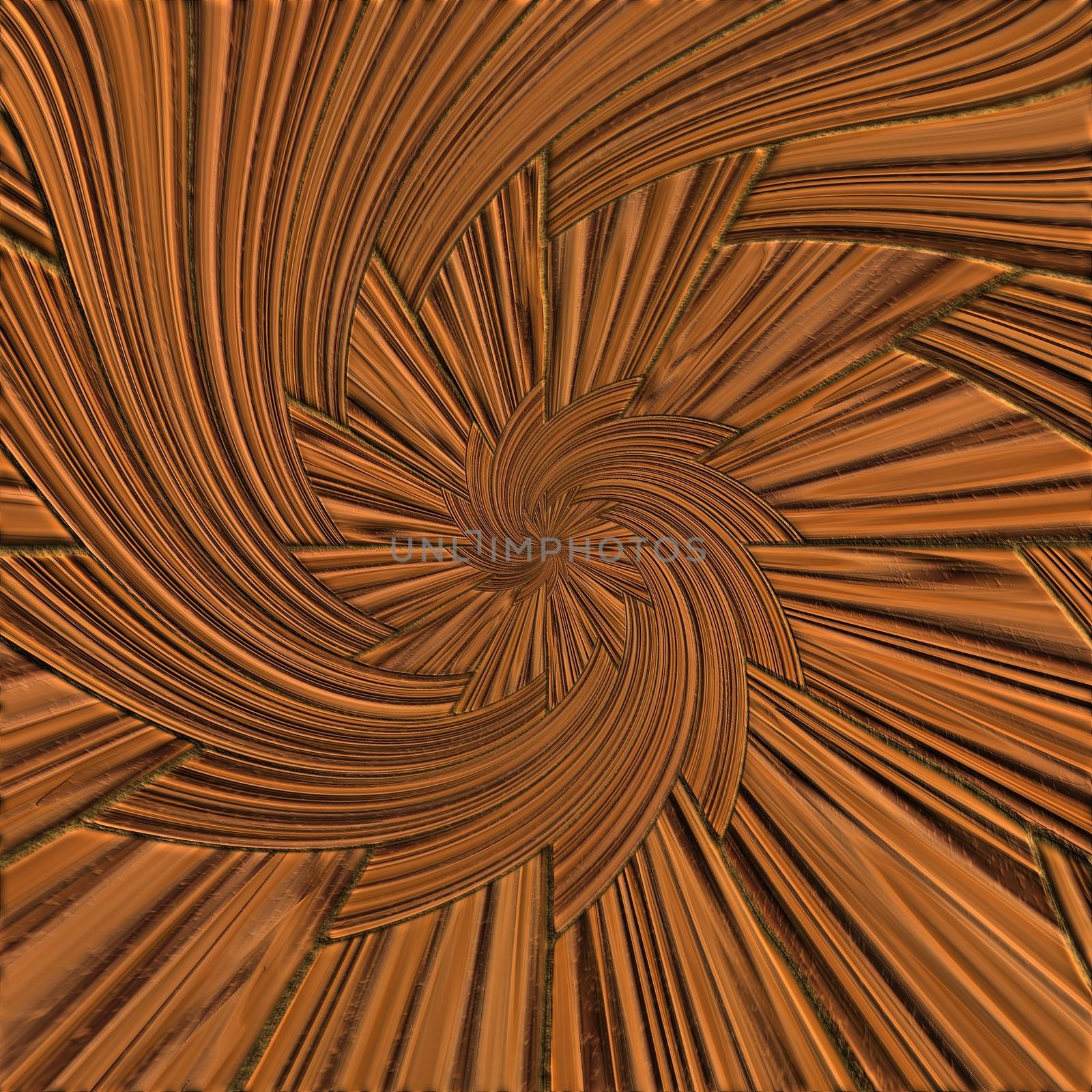 Background seamless tile with embossed mosaic pattern on polished wood