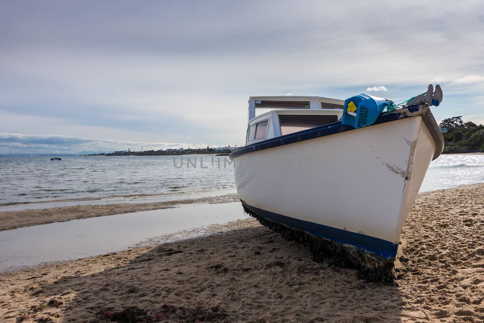 Beached Fishing Boat # 2 by davidhewison