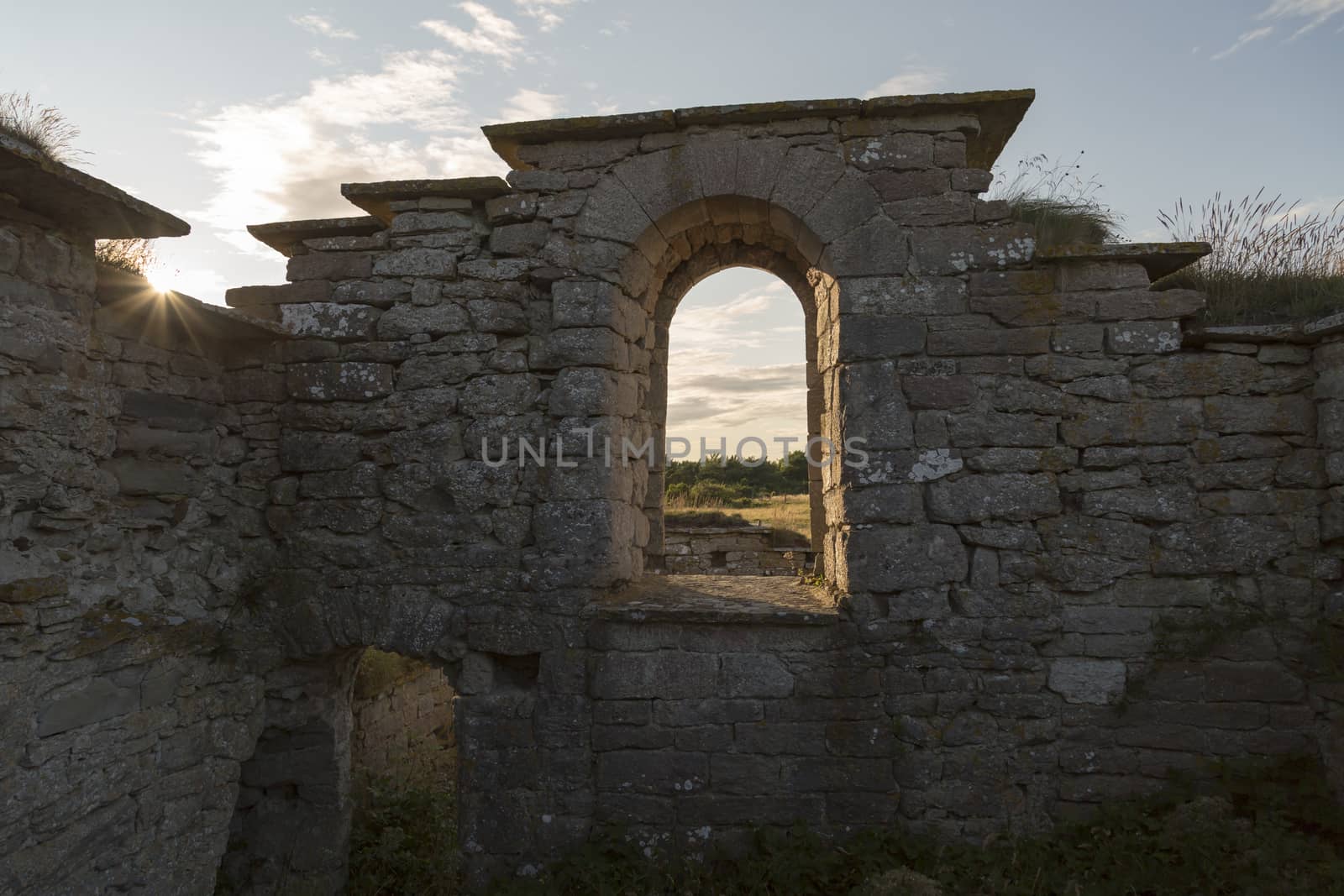 Ruins of a House at Gotland, Sweden.