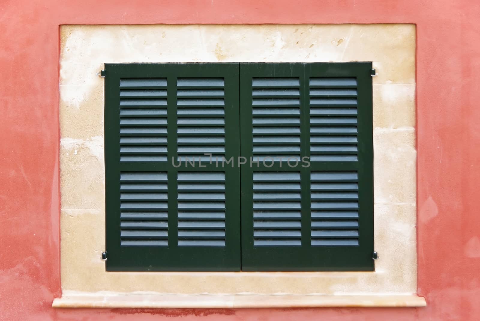 Mediterranean Style Window in a house of Majorca (Spain)