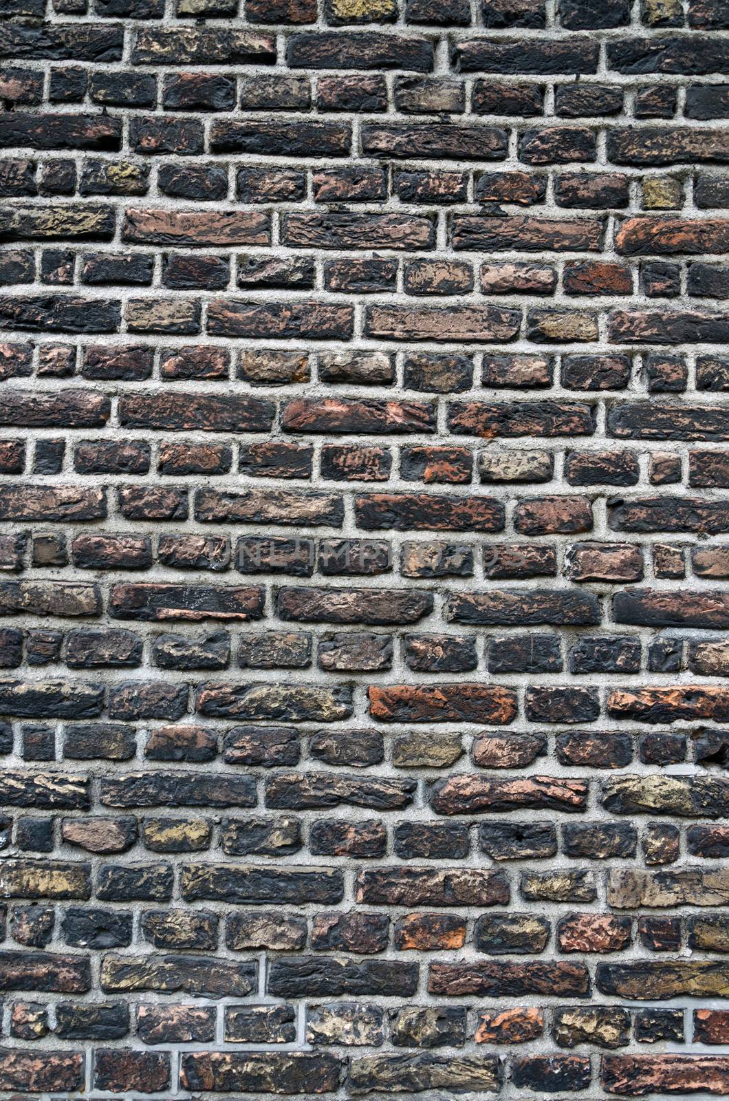 Old brick wall background