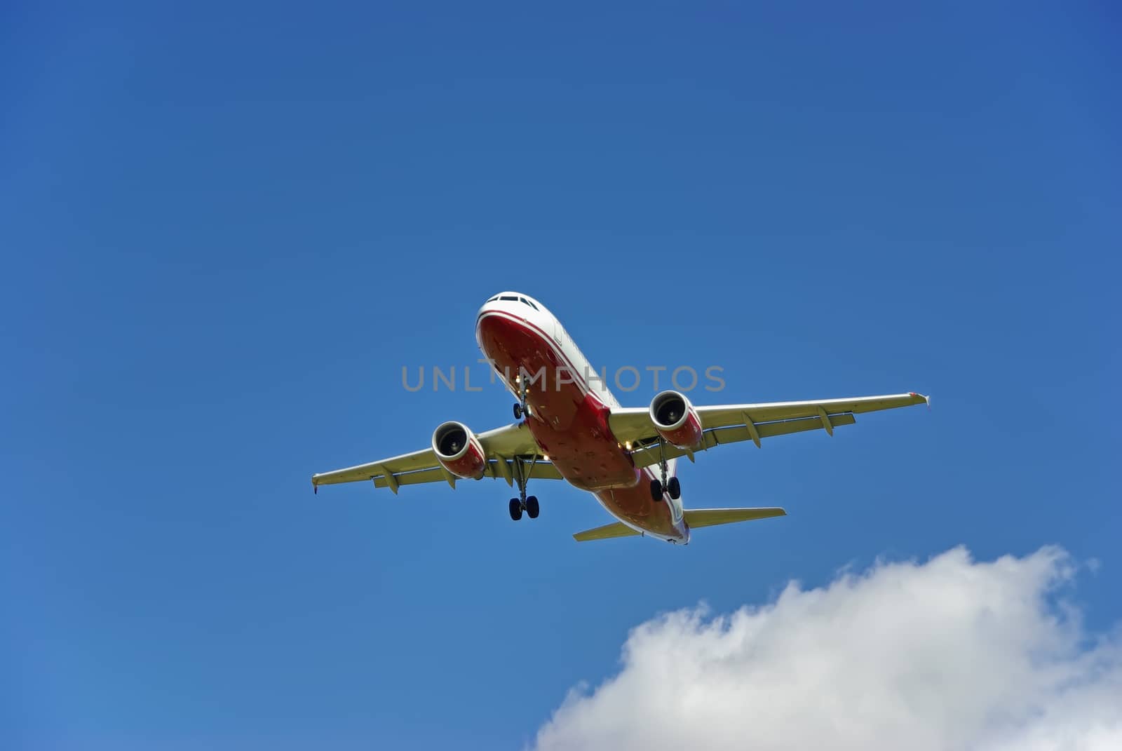 Passenger Aircraft Landing by JCVSTOCK