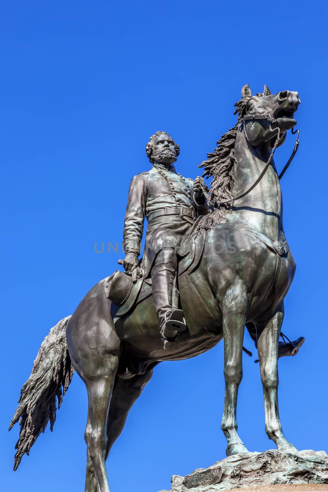 Major General George Henry Thomas Civil War Statue Thomas Circle Washington DC by bill_perry