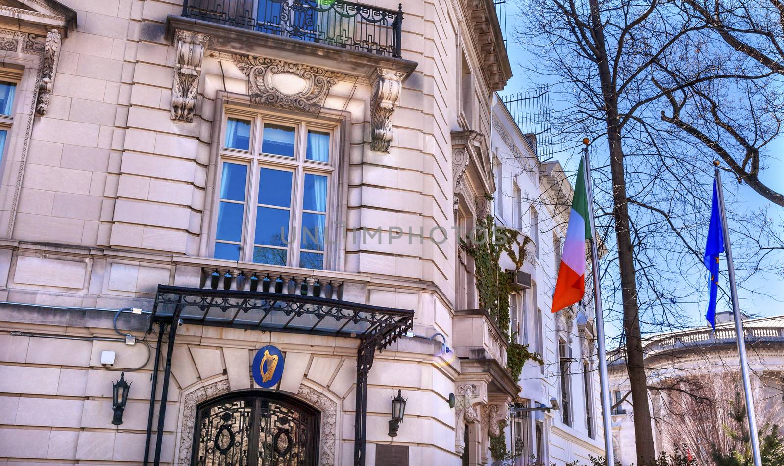 Ireland Irish Embassy Embassy Row Massachusetts Avenue Washington DC