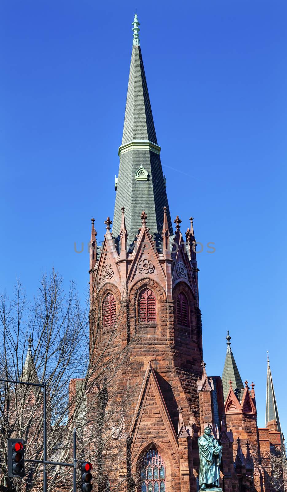 Martin Luther Statue Memorial Lutheran Church Thomas Circle Washington DC by bill_perry