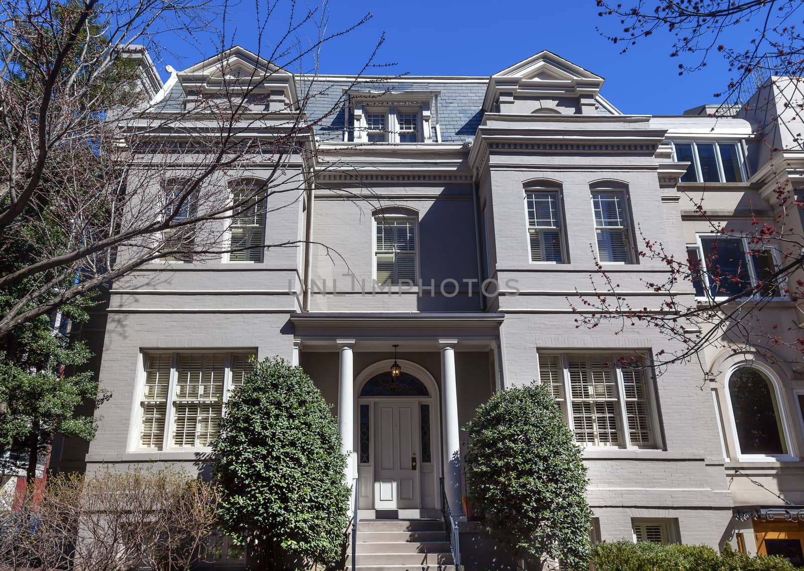 Theodore Roosevelt House Washington DC Originally built in 1885 and the place where Theodore Roosevelt lived from 1891 to 1895.