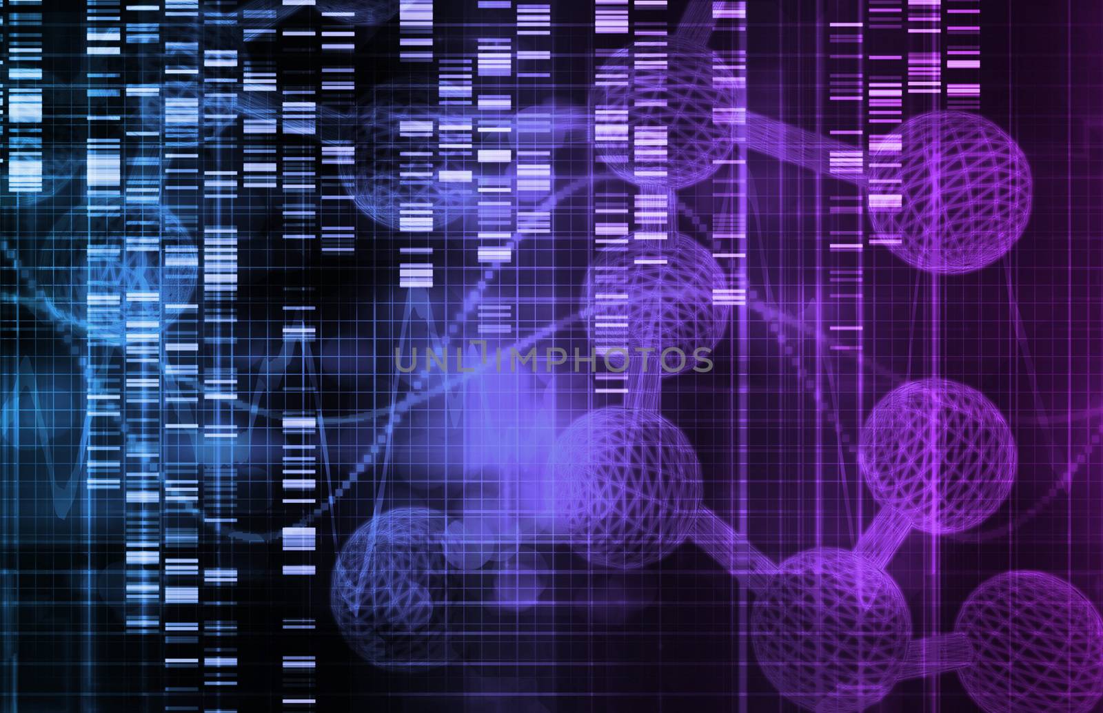 Medical Technology Background as a Art Concept