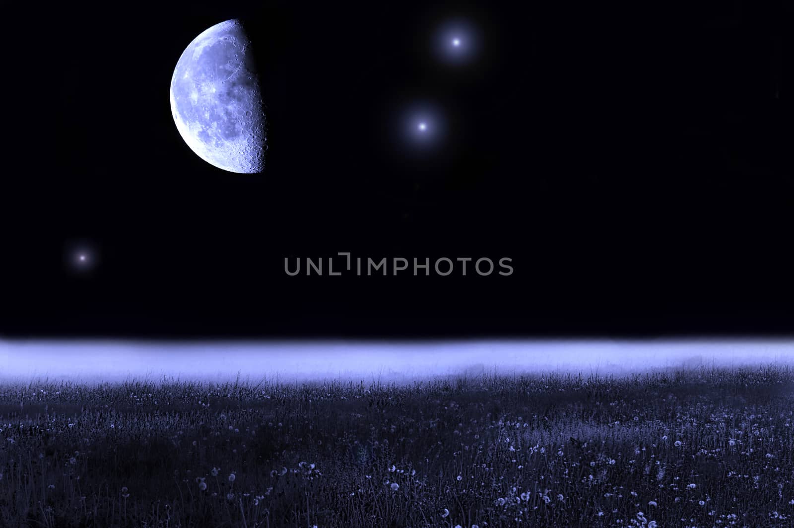 Night conceptual image. by satariel