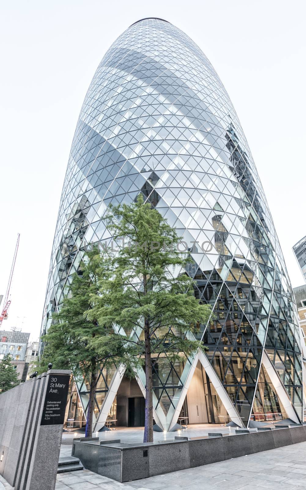 LONDON - JUNE 29: The Gherkin building in London, viewed on June by jovannig