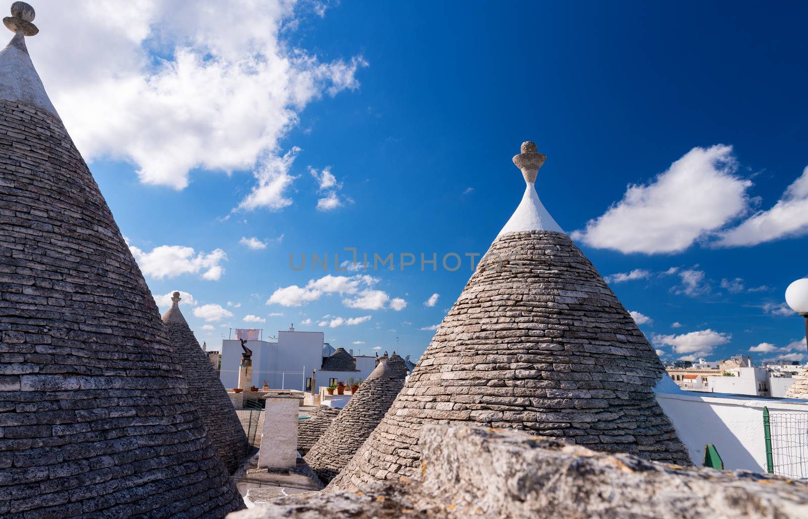 Famous Trulli of Alberobello, Italy by jovannig