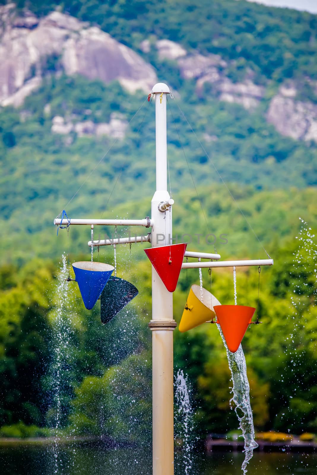 water park in the mountains