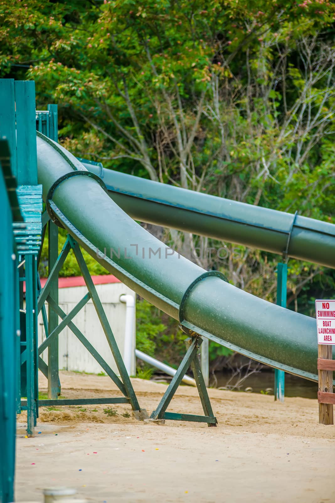 water park in the mountains