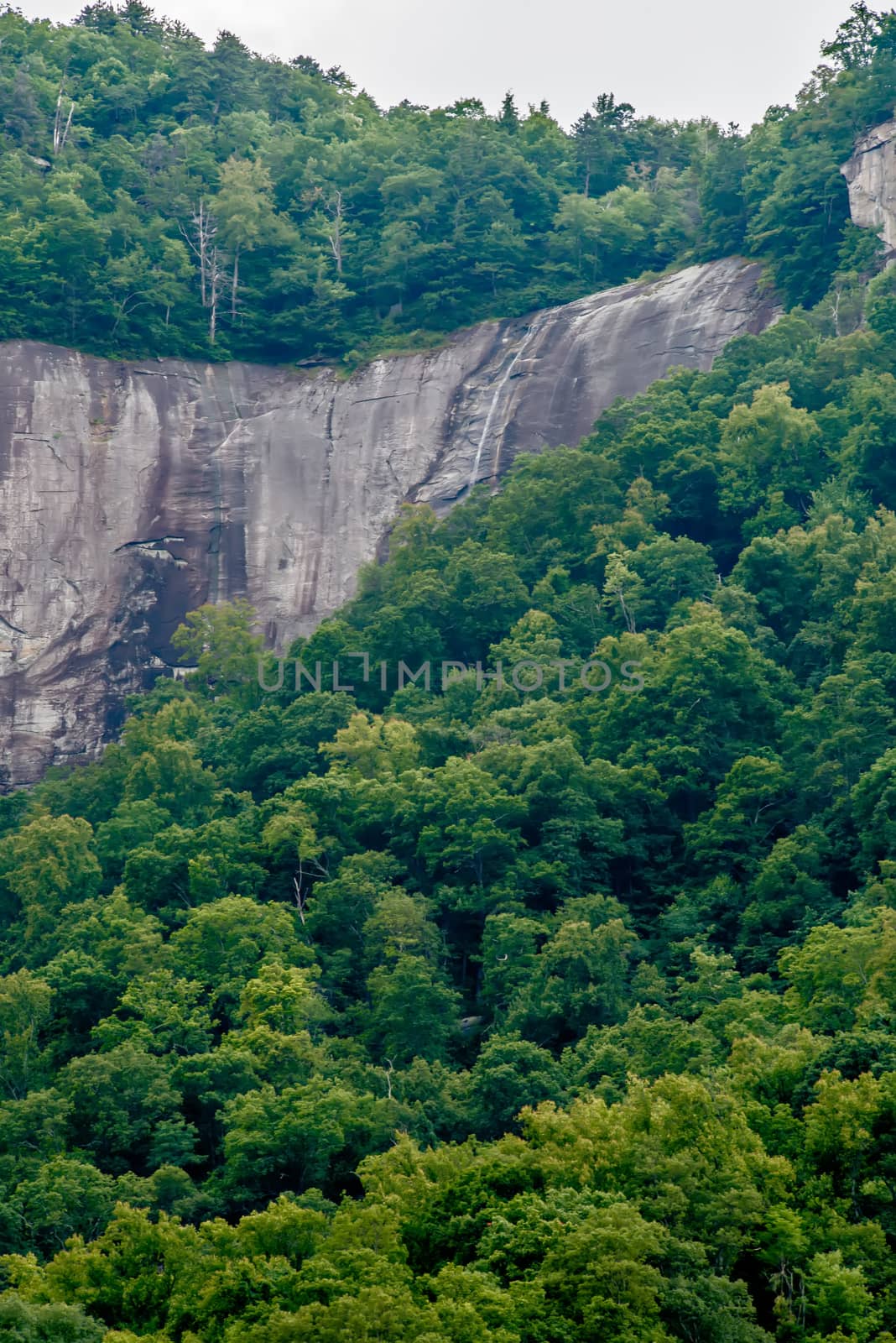 chimney rock park and lake lure scenery by digidreamgrafix