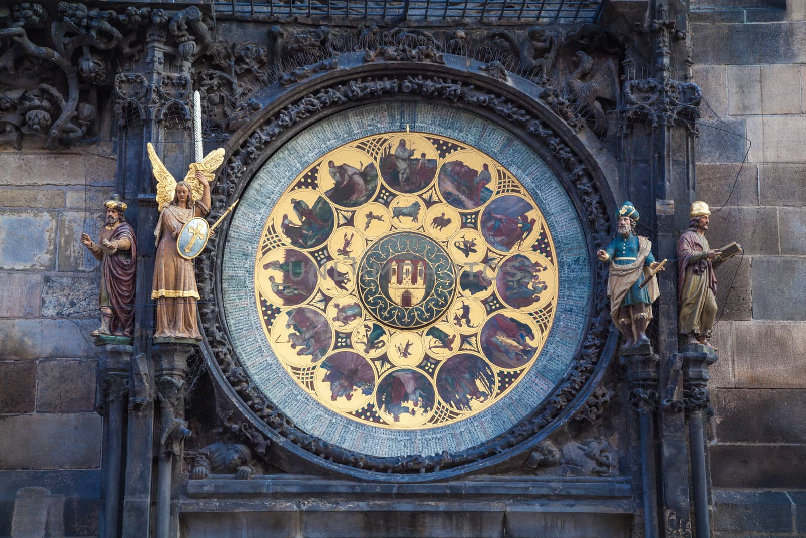 Astronomical clock at the Old Town Ring in Prague