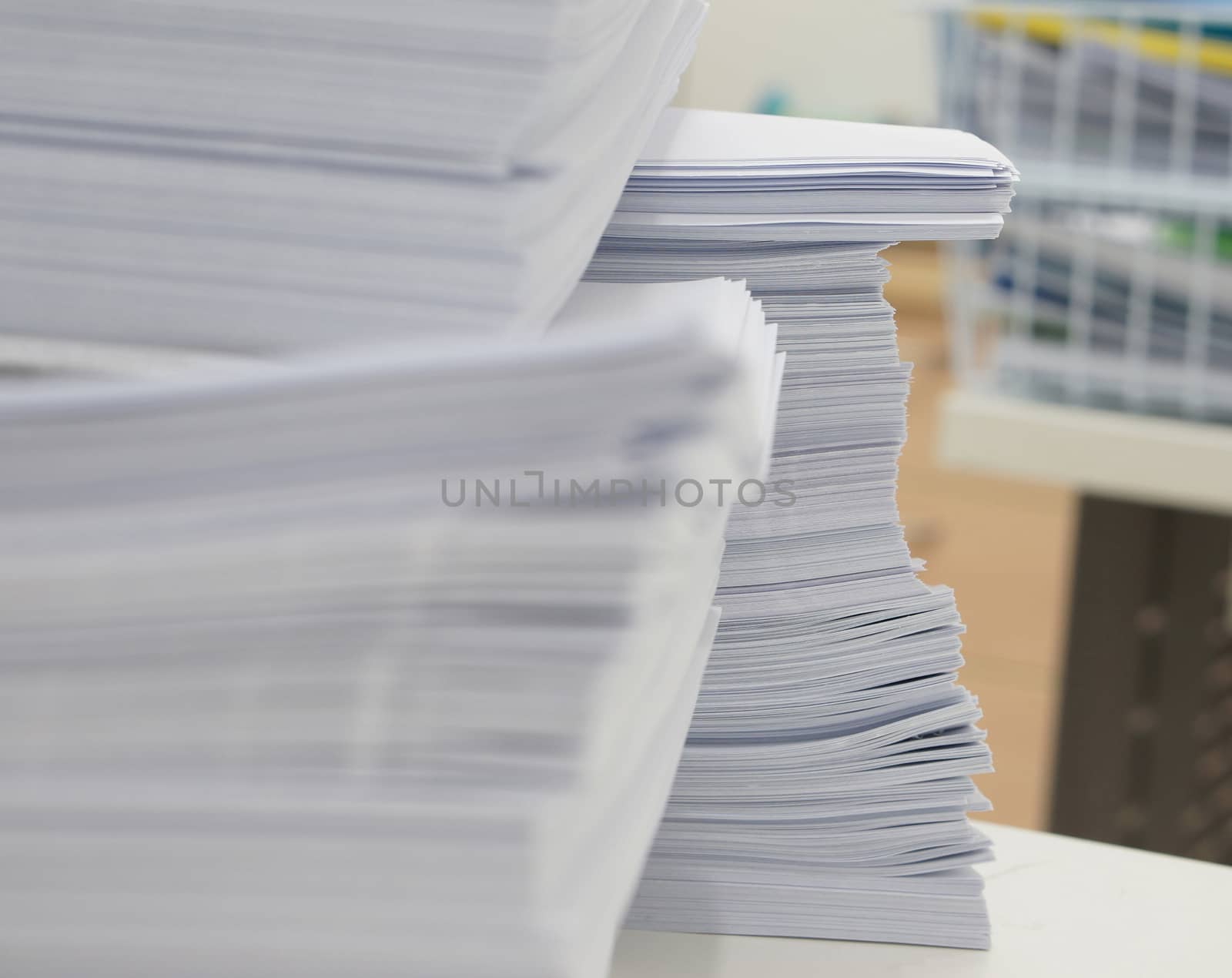 Stack of handouts by ninun
