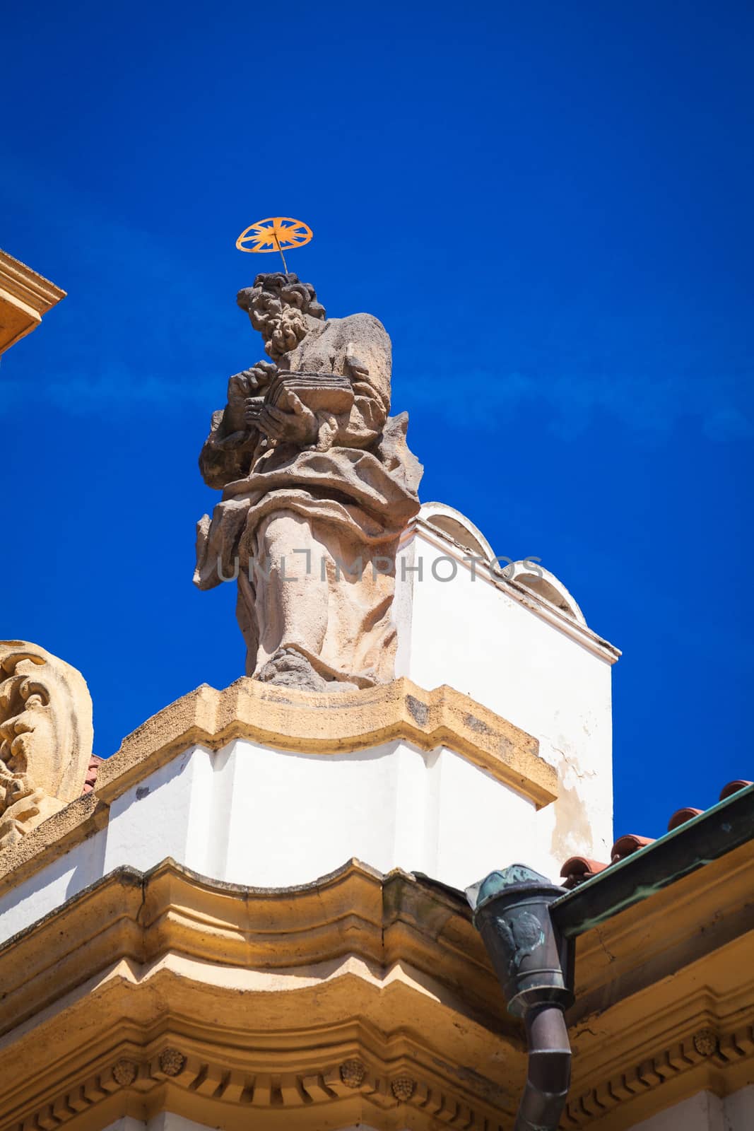 Facade of the Loreto Church in Prague