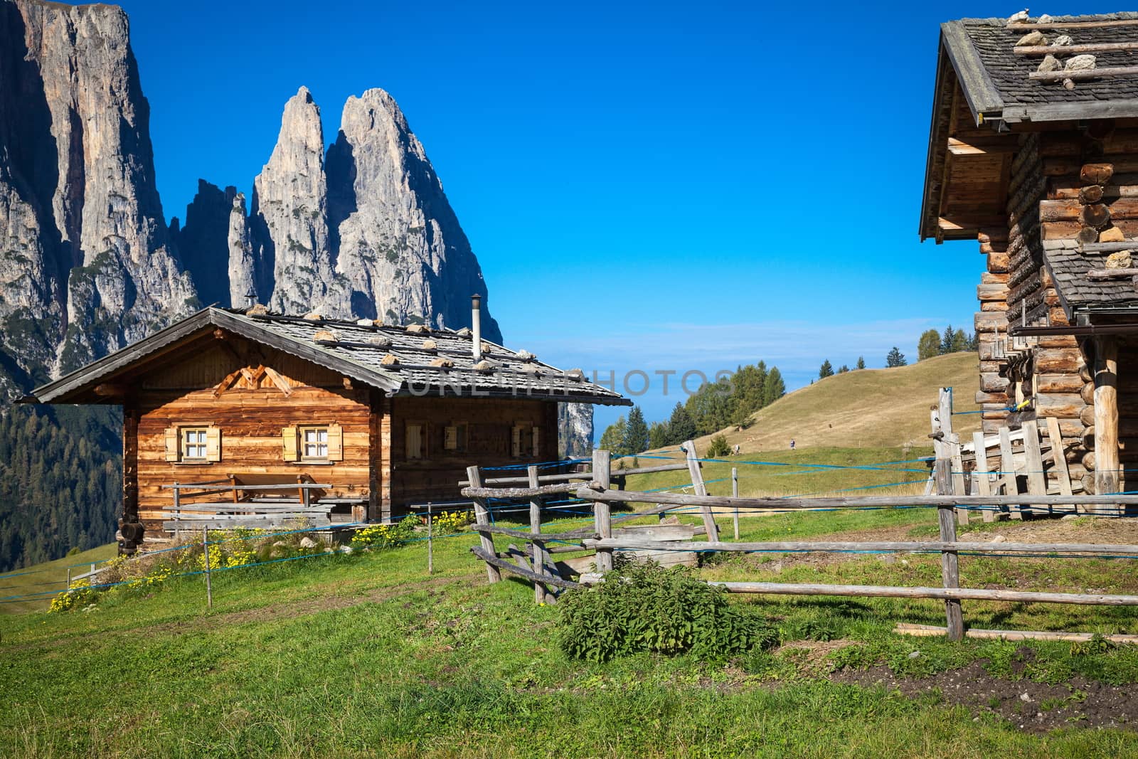 Seiser Alm and Rosengarten in South Tyrol