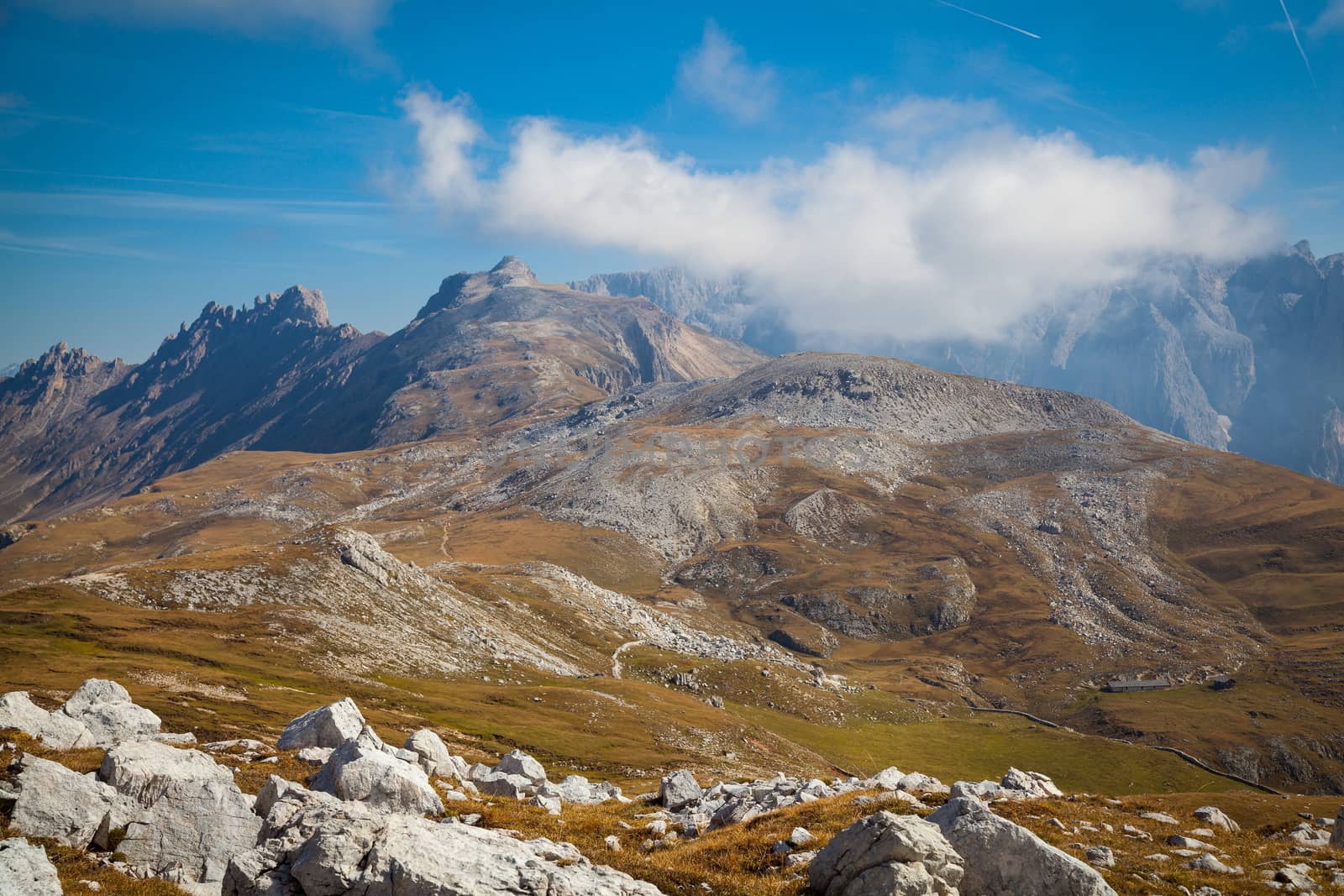 Seiser Alm and Rosengarten in South Tyrol