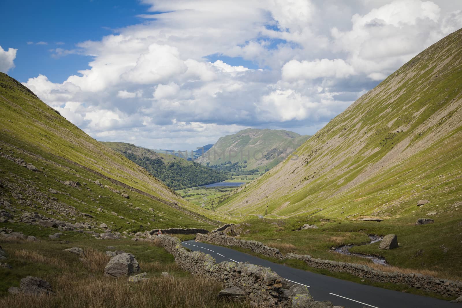 A typical landscape in Lake District, Cumbria