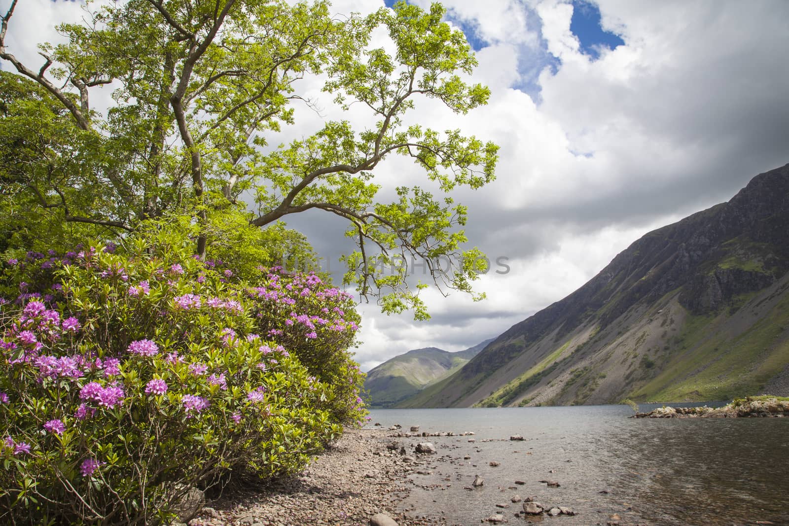 Wastwater lake in Lake District, Cumbria