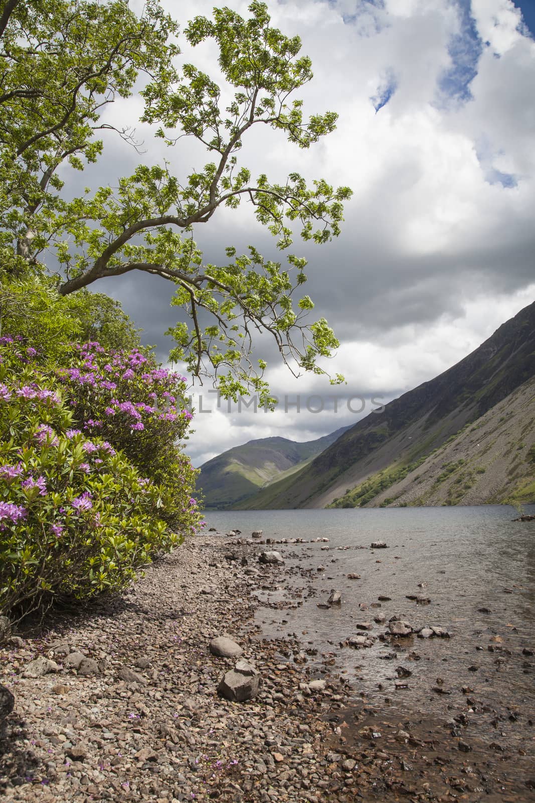 Wastwater lake in Lake District, Cumbria