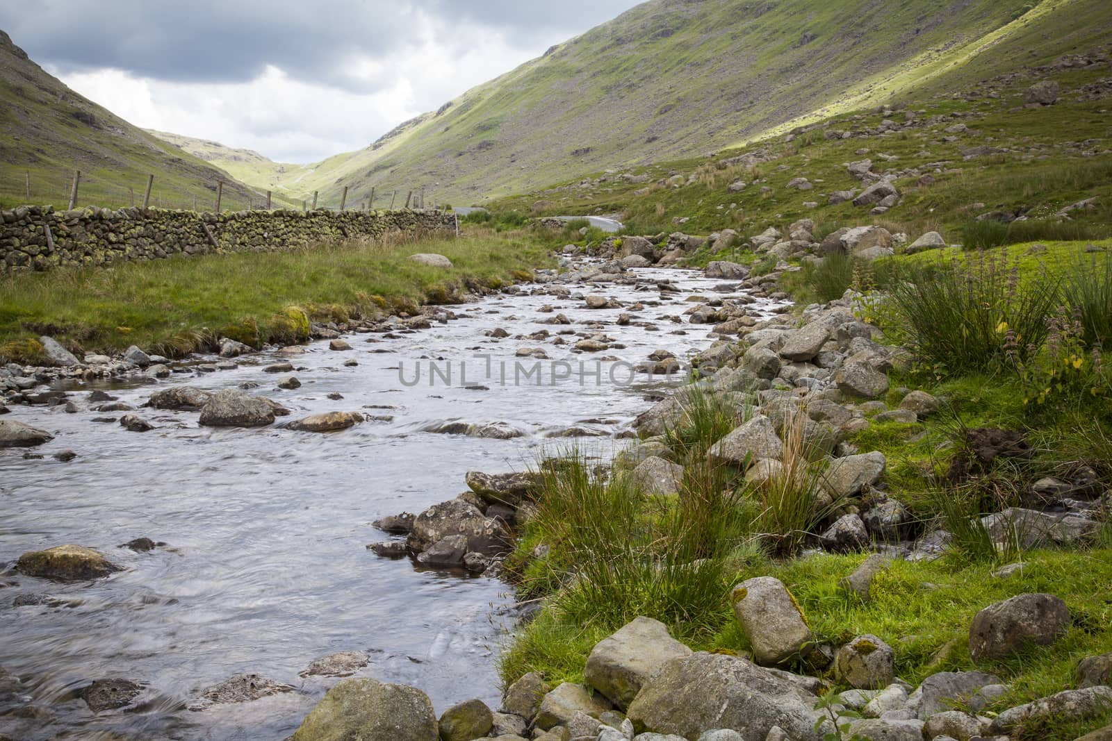 A typical landscape in Lake District, Cumbria