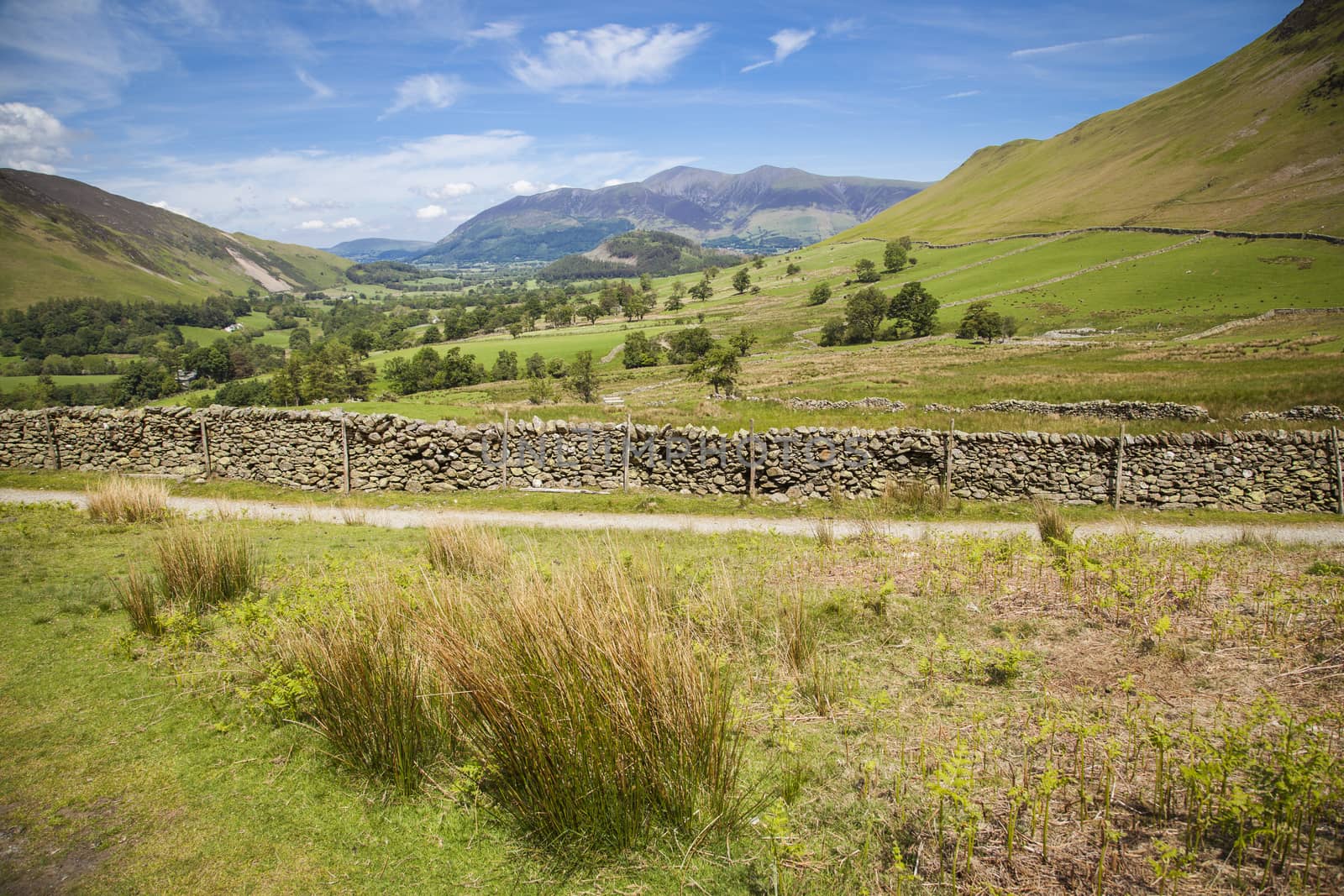 A typical landscape in Lake District, Cumbria