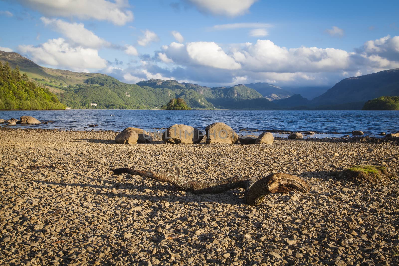 On the shores of Derwentwater near Keswick