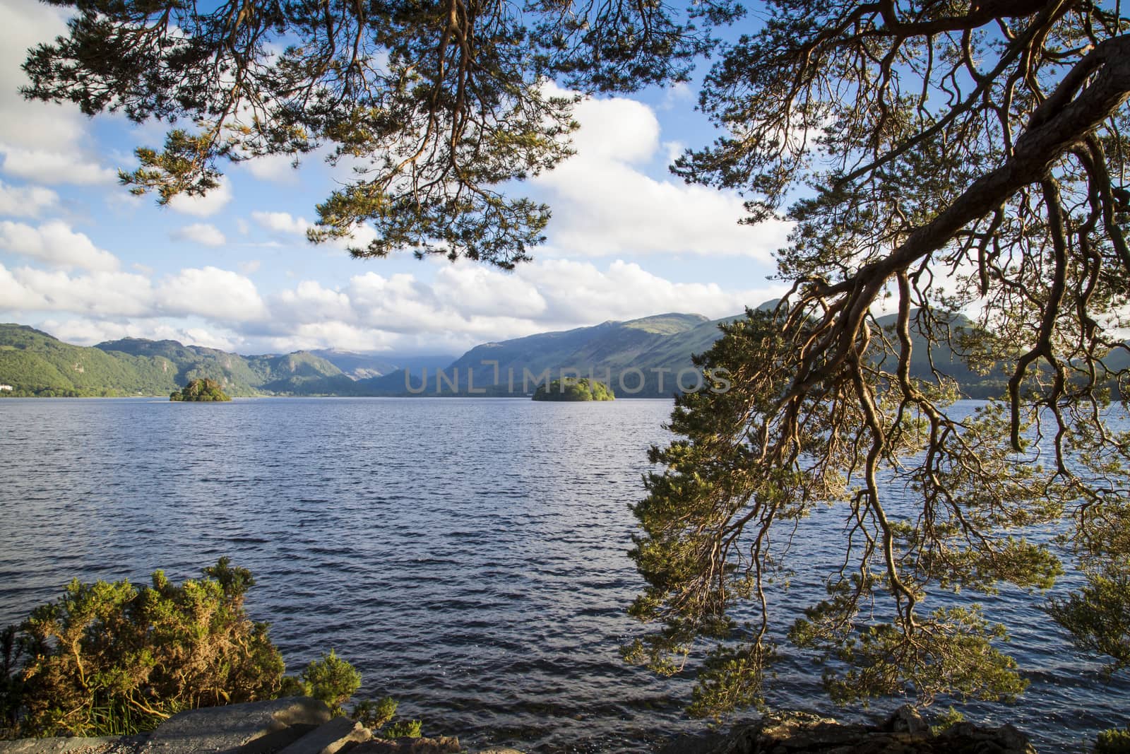 On the shores of Derwentwater near Keswick