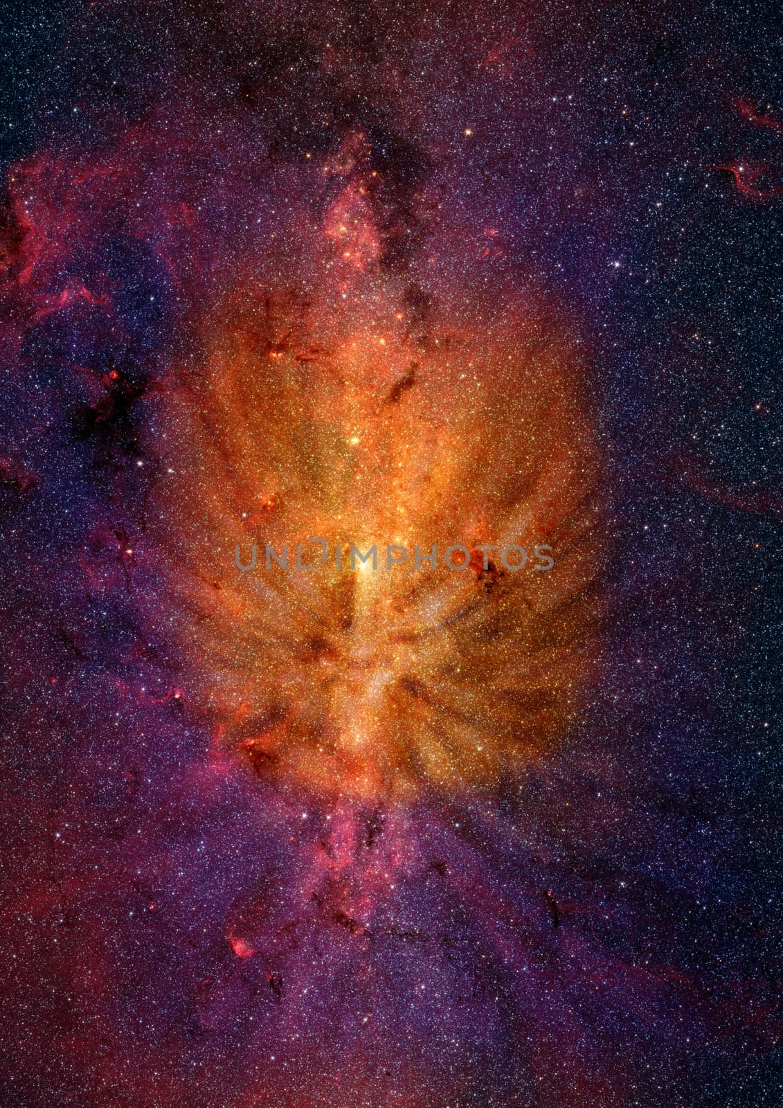 Star field in space a nebulae and a gas congestion. "Elements of this image furnished by NASA".