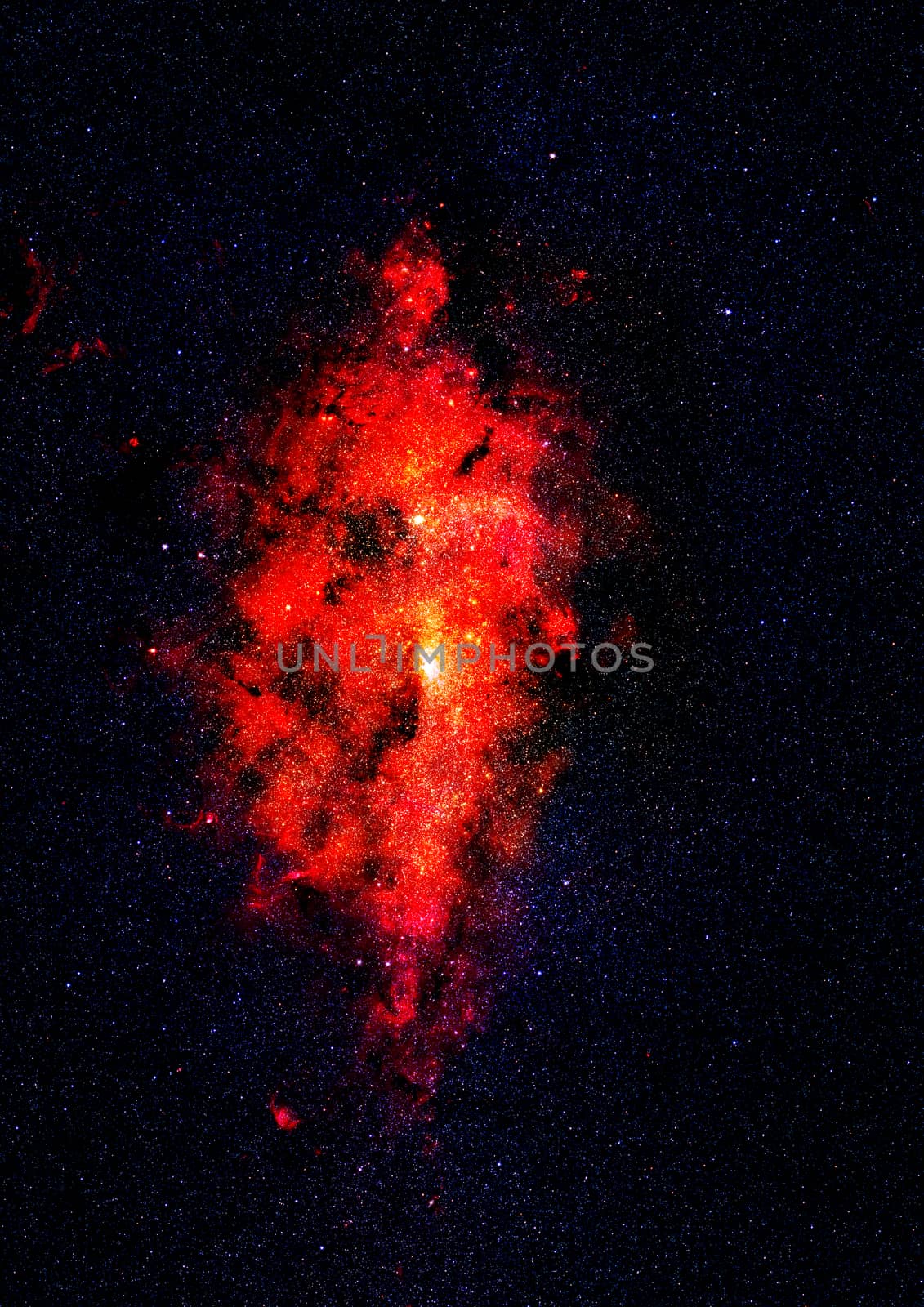 Star field in space a nebulae and a gas congestion. "Elements of this image furnished by NASA".