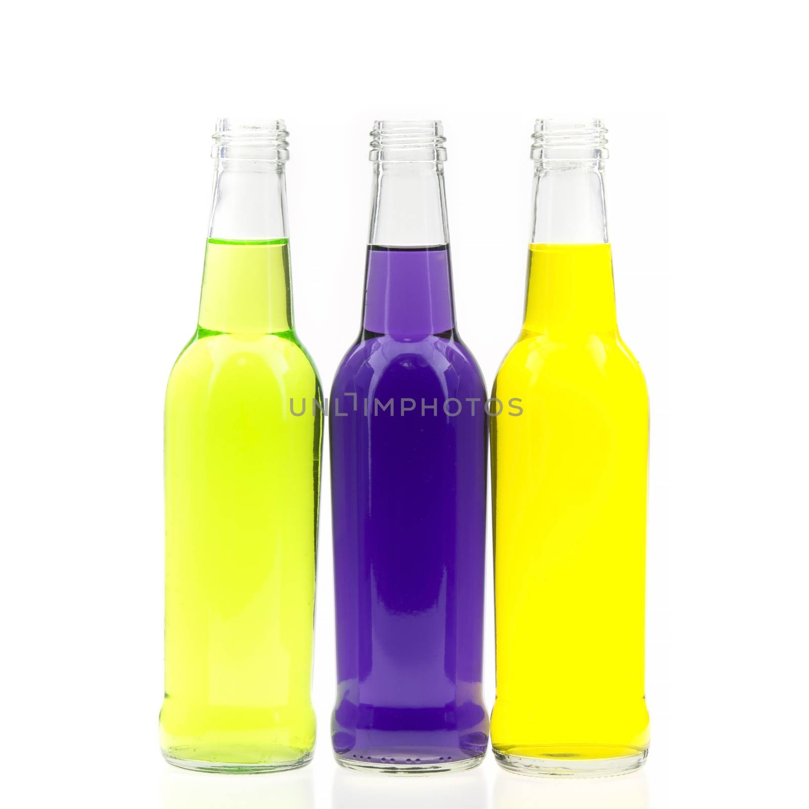 colorful bottles by panuruangjan