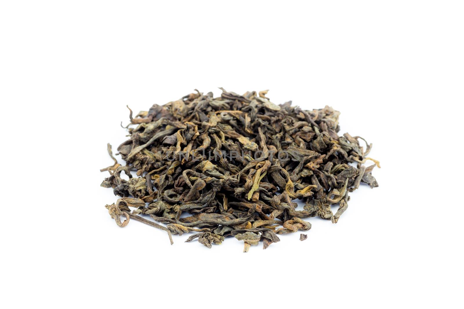 Heap of loose tea Pu Erh by BenSchonewille