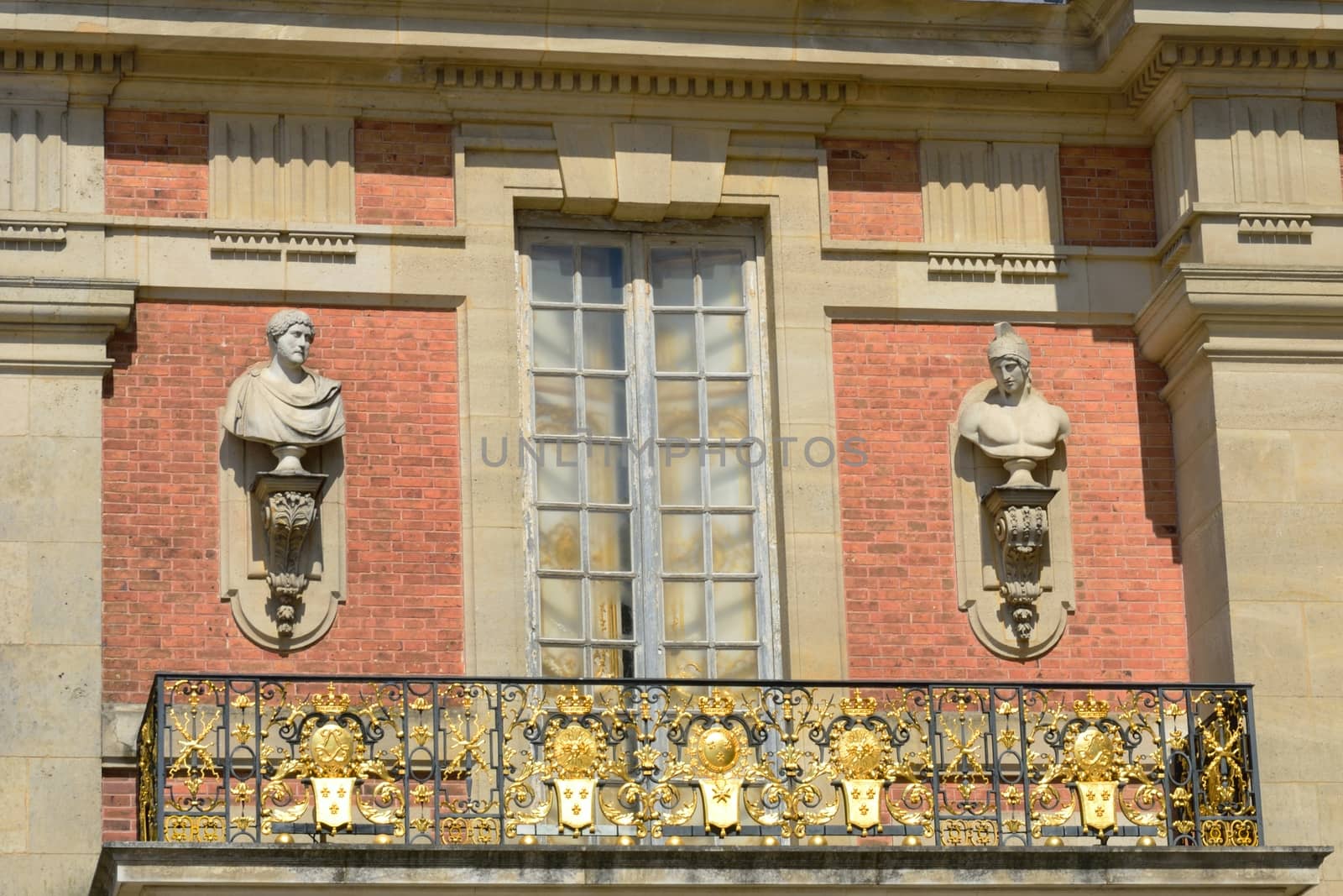 External view of Versailles Palace Paris