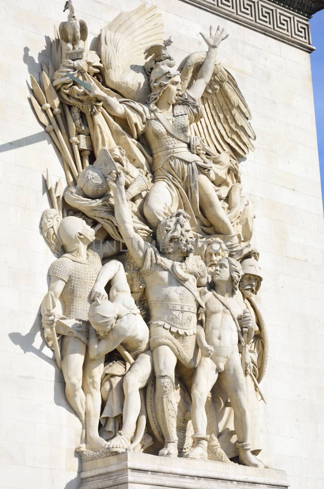 Detailed Carvings Arc de Triomphe by pauws99