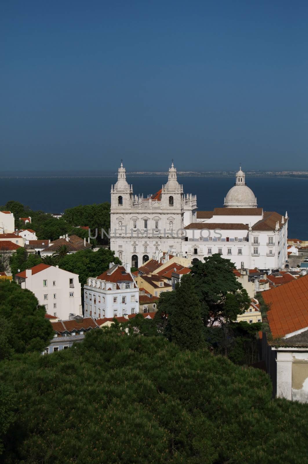 lisbon city portugal church landmark architecture