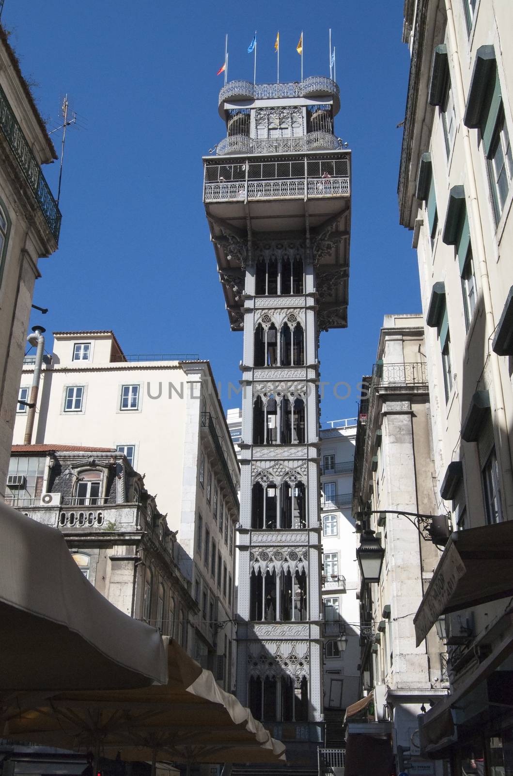 Santa Justa Elevator by tony4urban