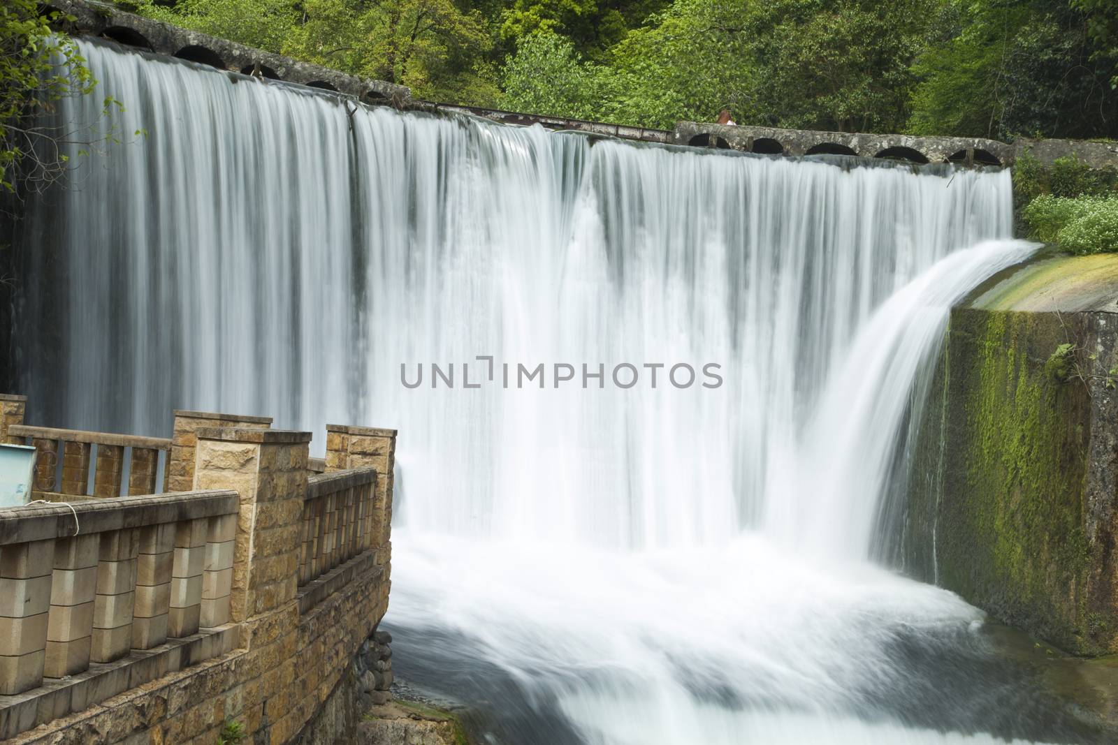 Falls in mountains by selezenj