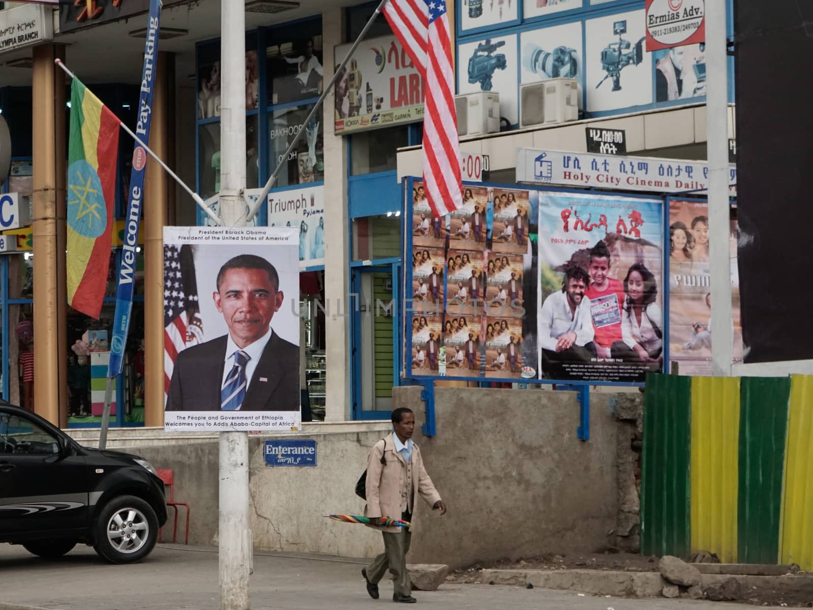 Obama's Visit to Addis Ababa by derejeb