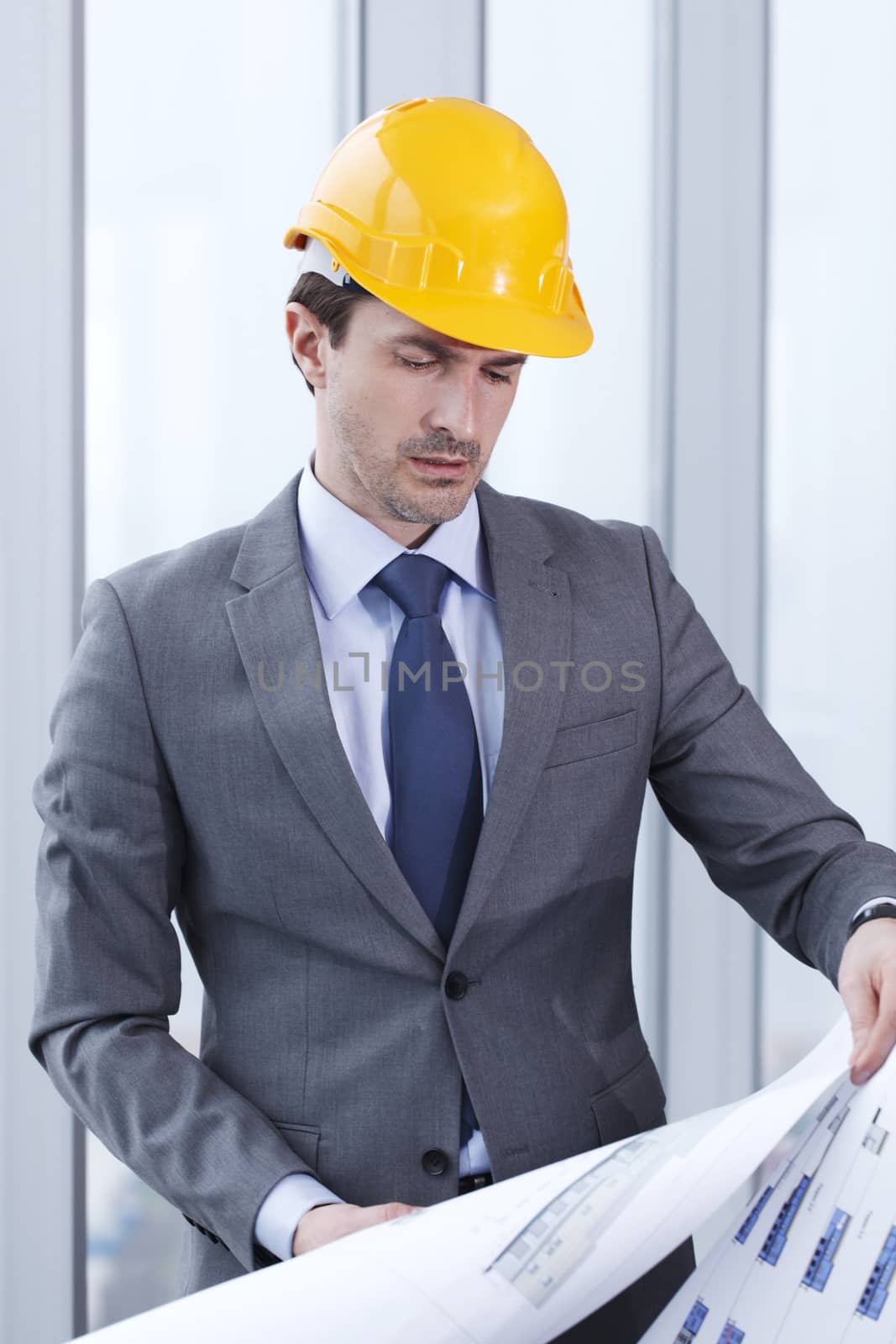 Architector in hardhat  by ALotOfPeople