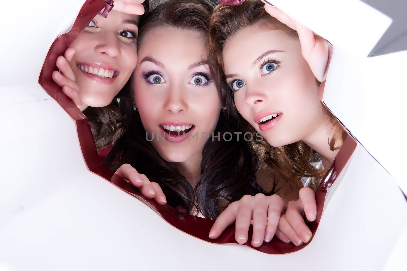 Three Young Smiling Women by Fotoskat