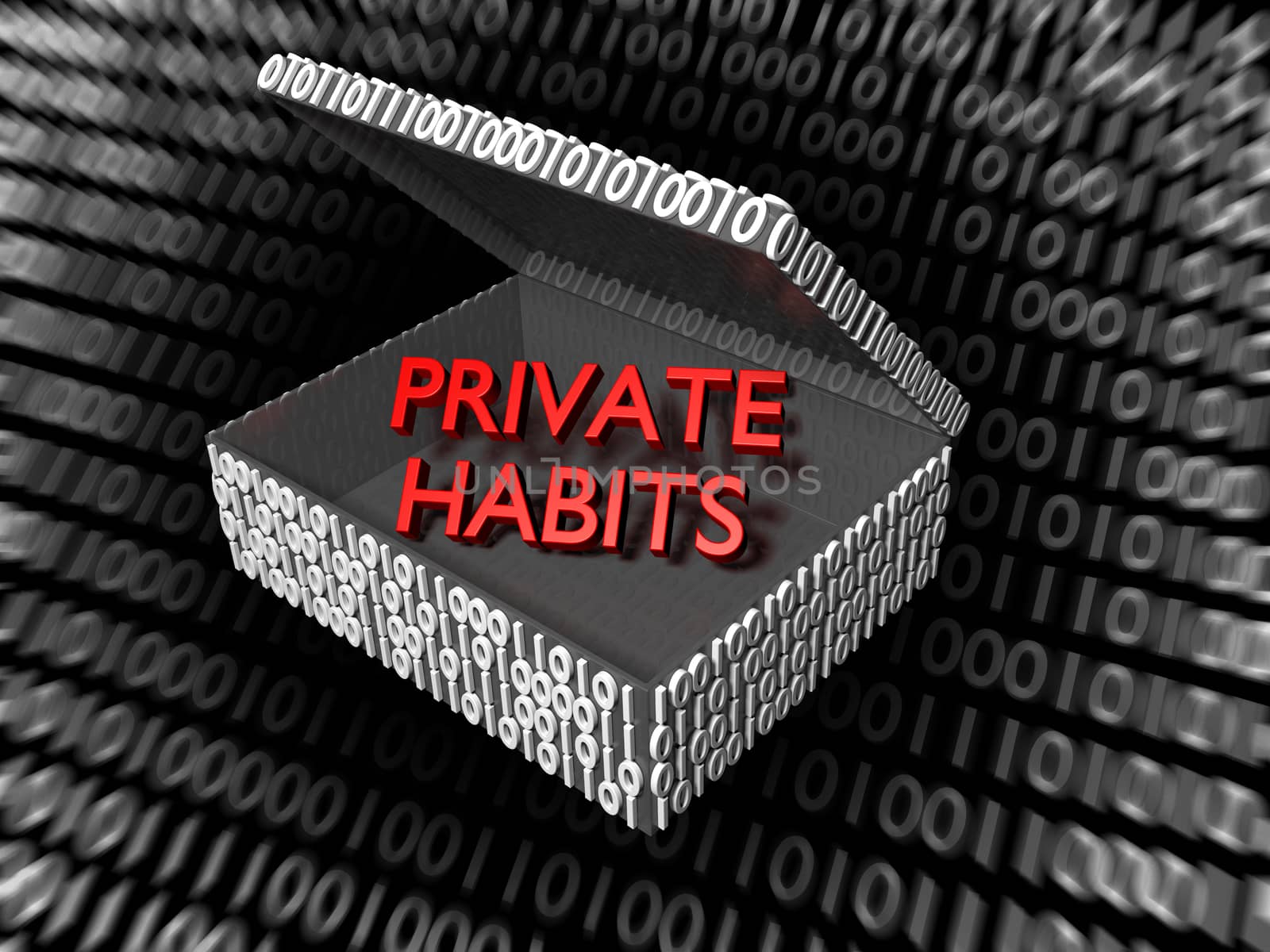 Private Habits in a Digital Box by shkyo30