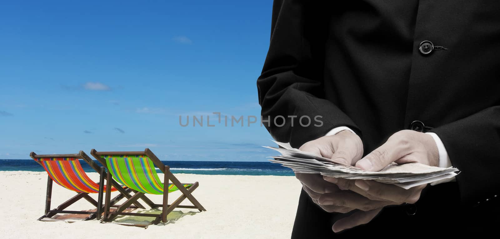 Travel business, Make money from beach by pixbox77
