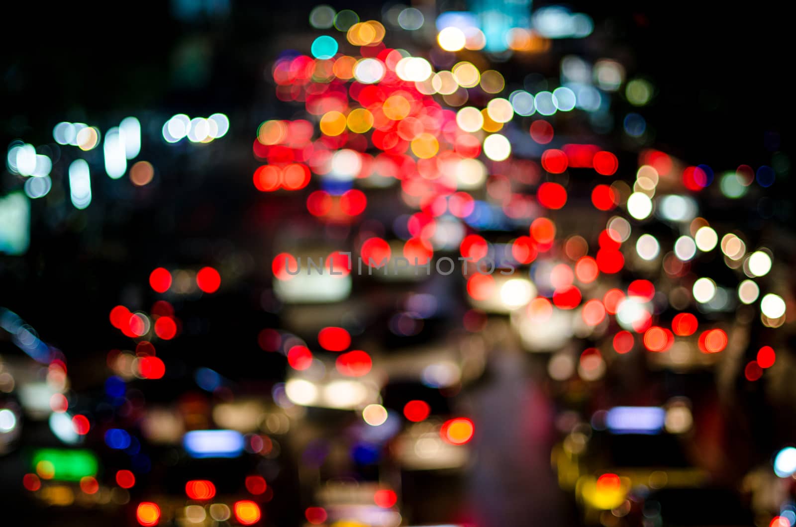 Abstract traffic lighting, Blurred by pixbox77