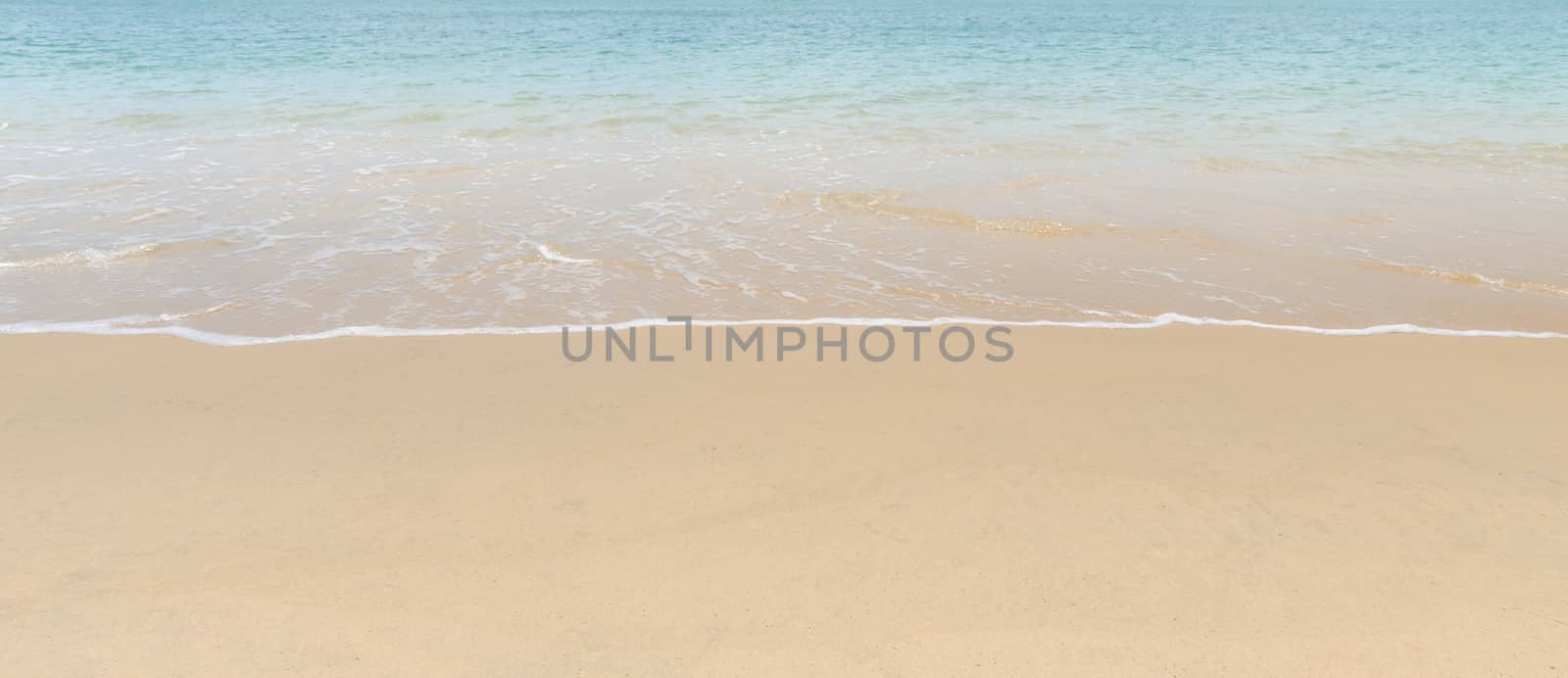 Summer time concept, Nice beach and sea