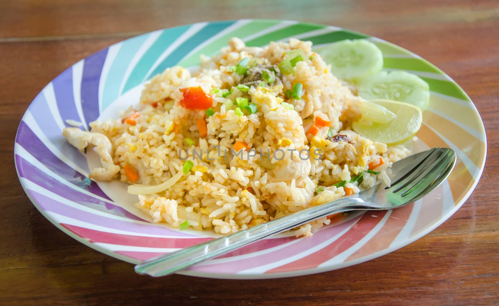 Fried rice in Thai style, Thai cuisine