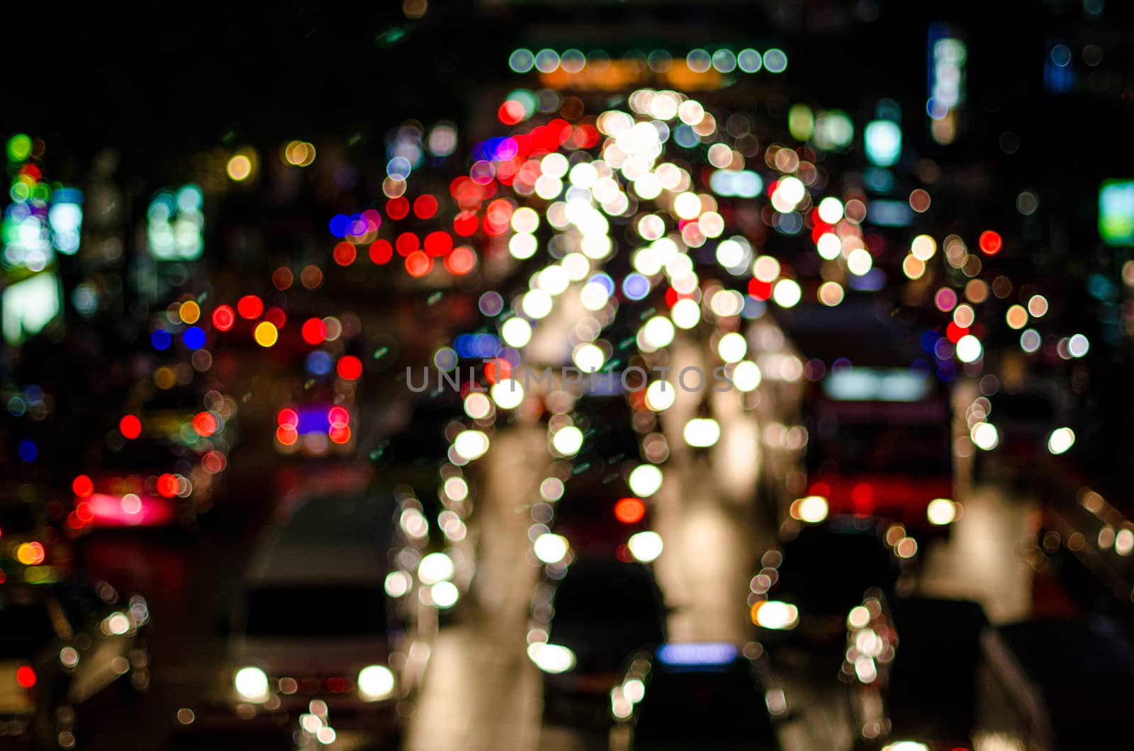 Abstract traffic lighting, Blurred by pixbox77