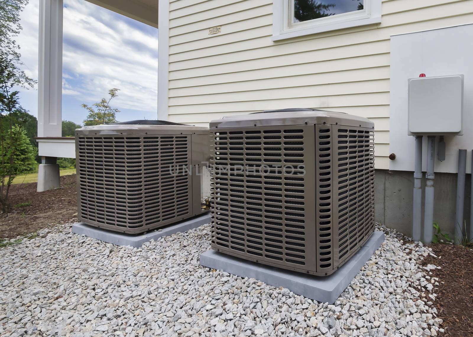 HVAC heating and air conditioning residential units